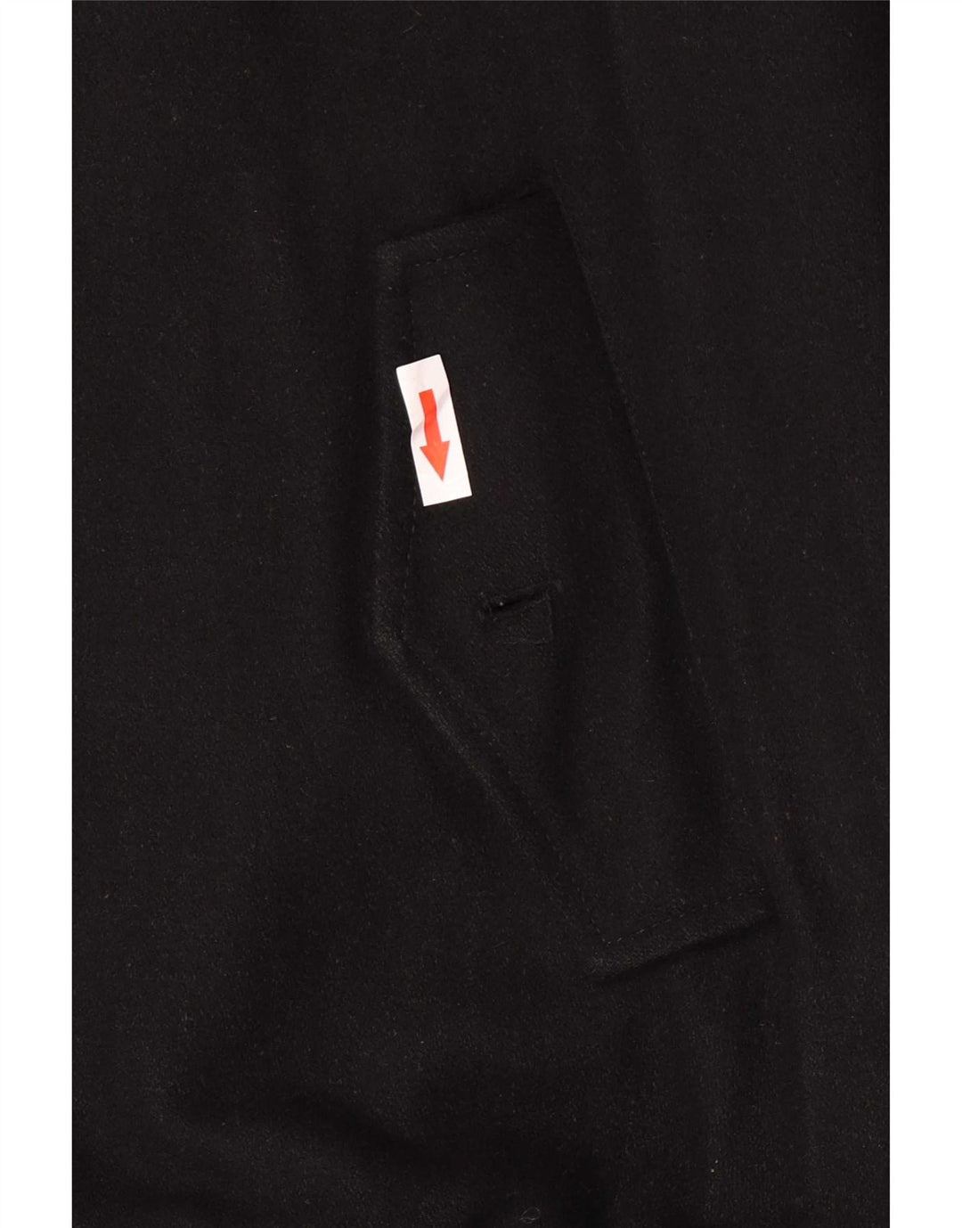 Vintage Bomberjakke til mænd UK 40 Large Black Wool