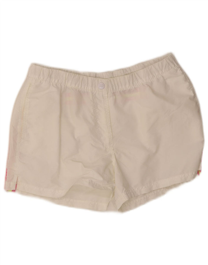 Sundek Svømmeshorts til kvinder UK 16 Large White Nylon