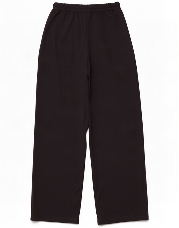 Marella bukser med brede ben til kvinder Small W27 L28 Black Viscose
