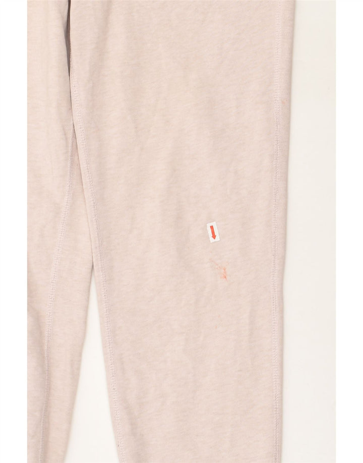 CONVERSE Womens Tracksuit Trousers Joggers UK 10 Small Pink Cotton | Vintage Converse | Thrift | Second-Hand Converse | Used Clothing | Messina Hembry 