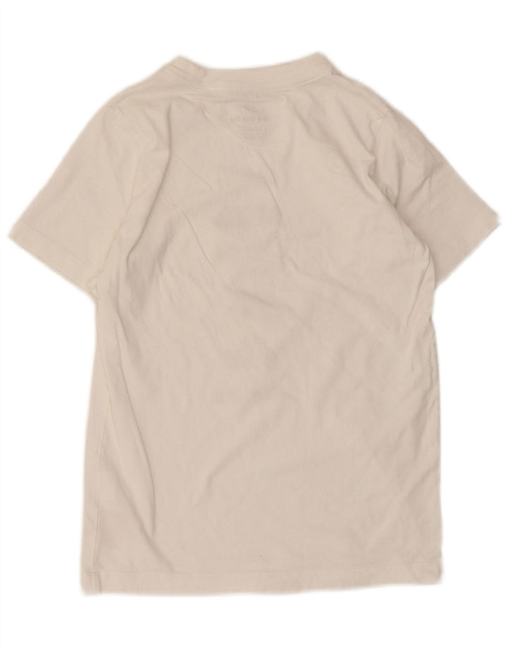 Nike drenge grafisk t-shirt top 10-11 år medium hvid bomuld