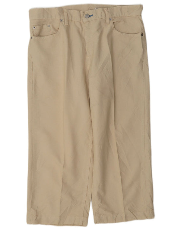 Levi's Dame 577 Capri Bukser med høj talje US 12 Large W34 L22 Beige