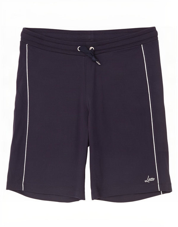 Lotto sportsshorts til kvinder UK 18 XL marineblå bomuld