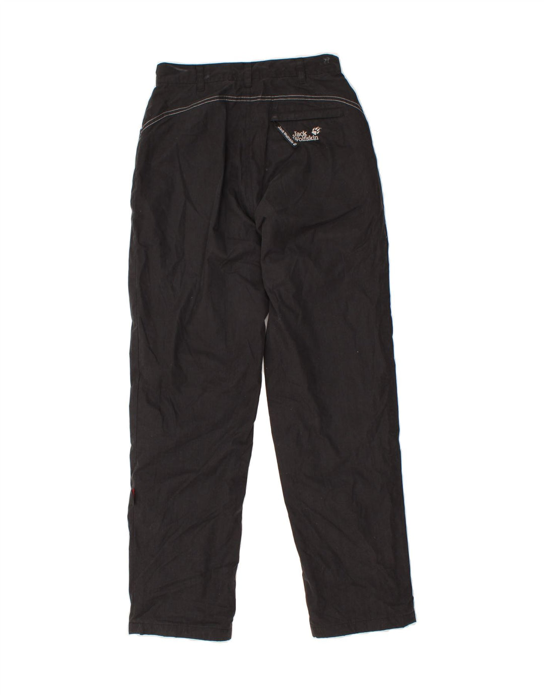 JACK WOLFSKIN Womens Straight Cargo Trousers EU 40 Medium W27 L32 Black Vintage Jack Wolfskin and Second-Hand Jack Wolfskin from Messina Hembry 