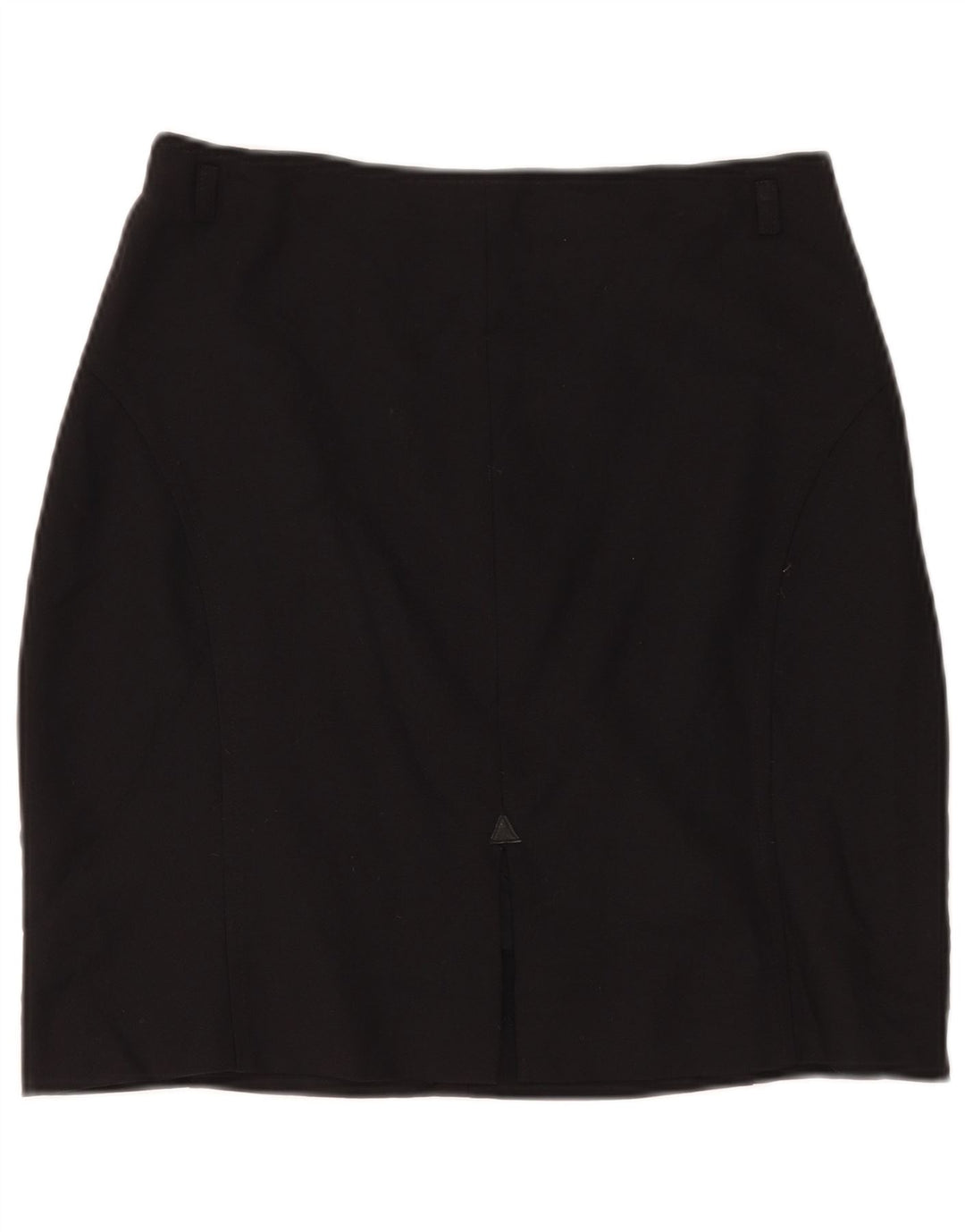 MAX & CO. Højtaljet mininederdel til kvinder UK 18 XL W30 sort jomfruuld