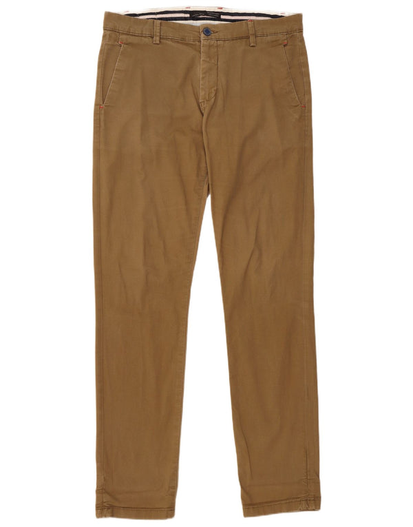 Zara Herre Slim Chino Bukser EU 40 Medium W31 L33 Brun