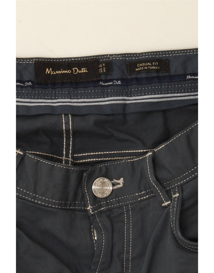 MASSIMO DUTTI Womens Casual Fit Slim Jeans EU 40 Medium W31 L33 Navy Blue Vintage Massimo Dutti and Second-Hand Massimo Dutti from Messina Hembry 