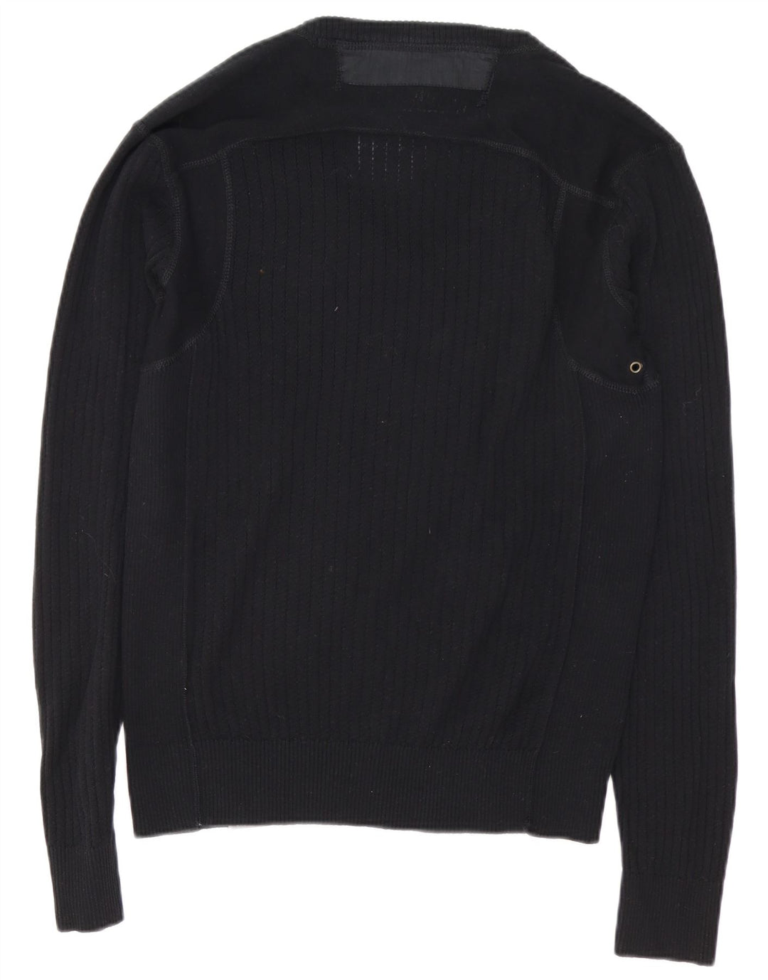 G-Star Herre 3301 V-hals sweater Stor sort bomuld