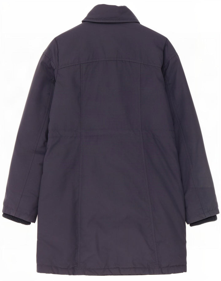 Fat Face Dame Polstret Frakke UK 10 Small Navy Blue Nylon