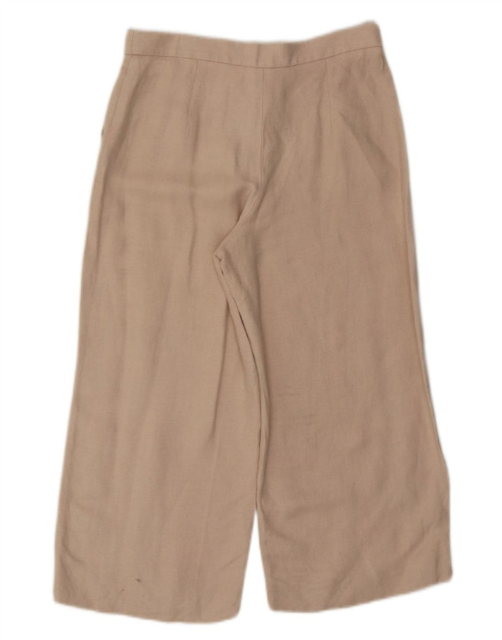 Max Mara Dame Capri Bukser med brede ben W28 L21 Beige