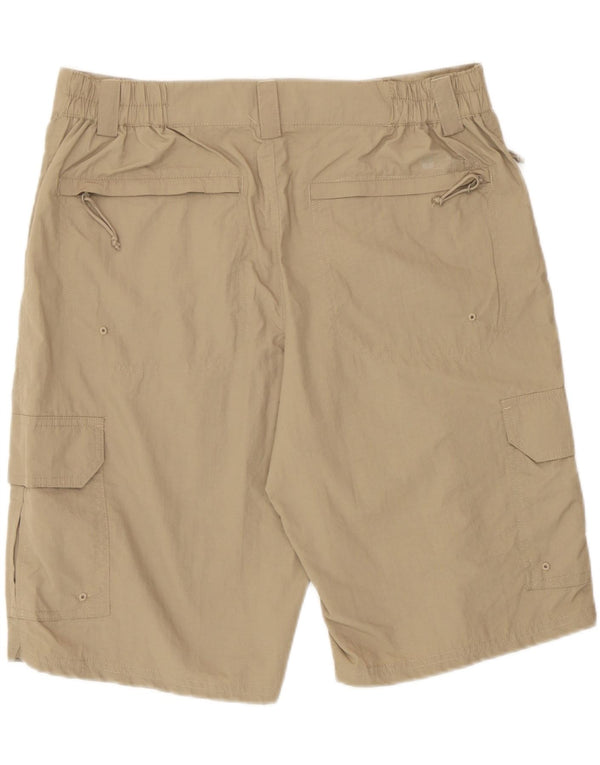 Mountain Warehouse Herre Cargo Shorts W32 Medium Beige Polyamid