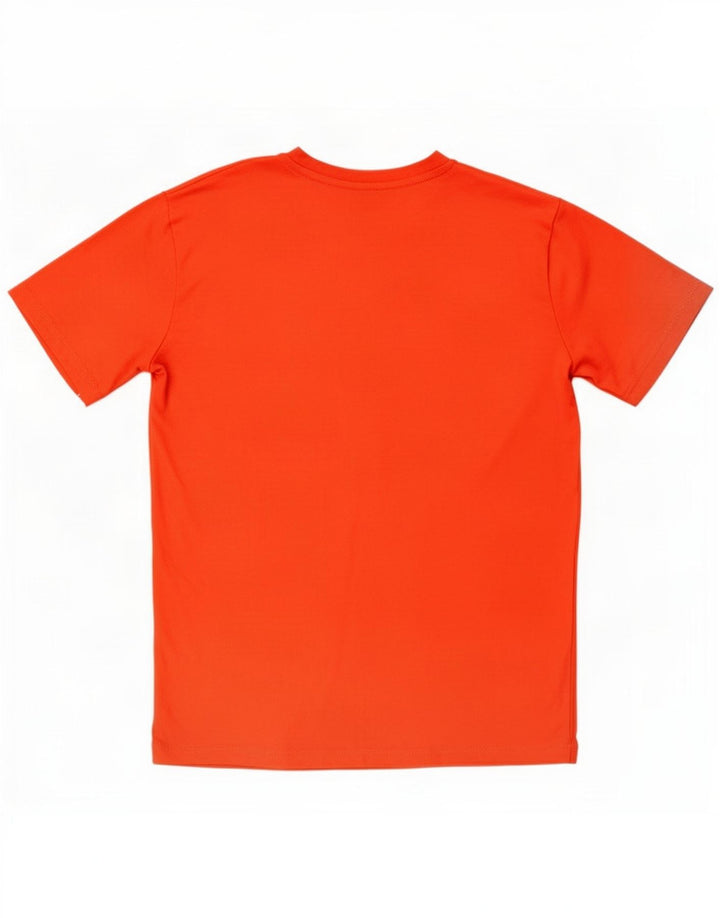 Reebok Boys Graphic T-Shirt Top 13-14 Years Red Polyester