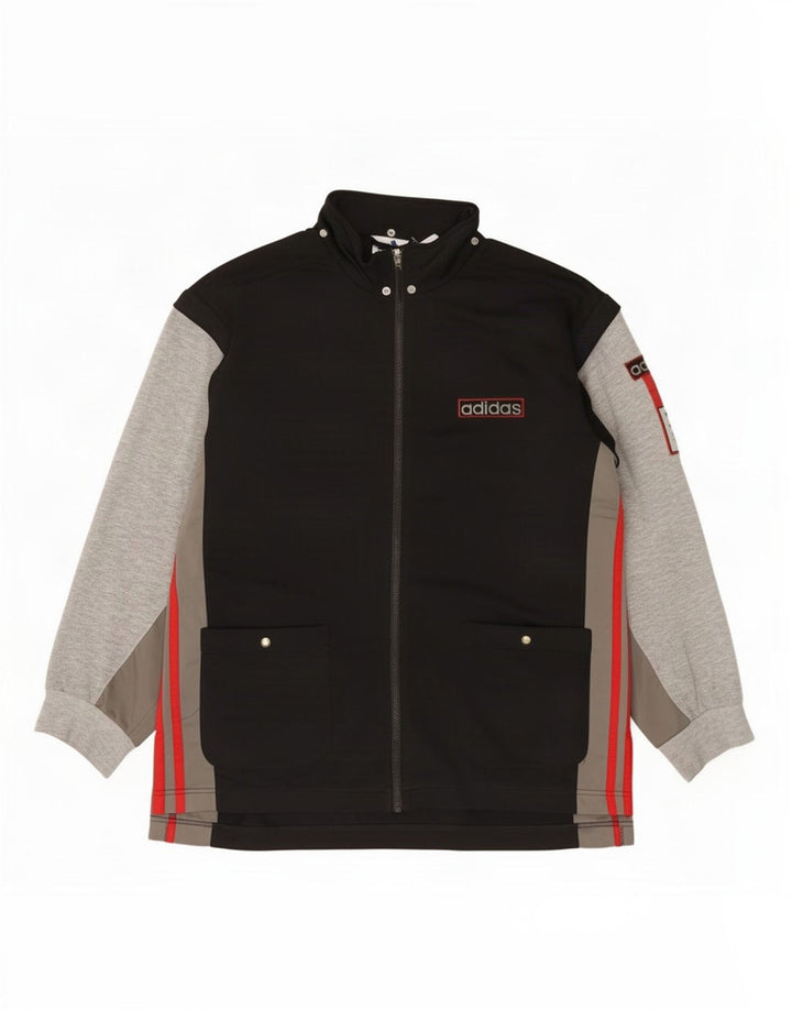 Adidas Træningsdragt til mænd Topjakke XL Sort Colourblock