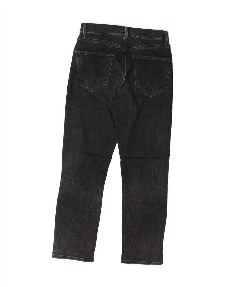 ZARA Womens Straight Jeans EU 38 Small W28 L26 Black Cotton Vintage Zara and Second-Hand Zara from Messina Hembry 