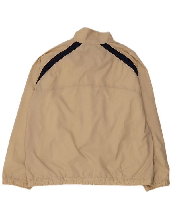 Nike Træningsdragt til mænd, topjakke UK 47/48 2XL Beige Colourblock Polyester