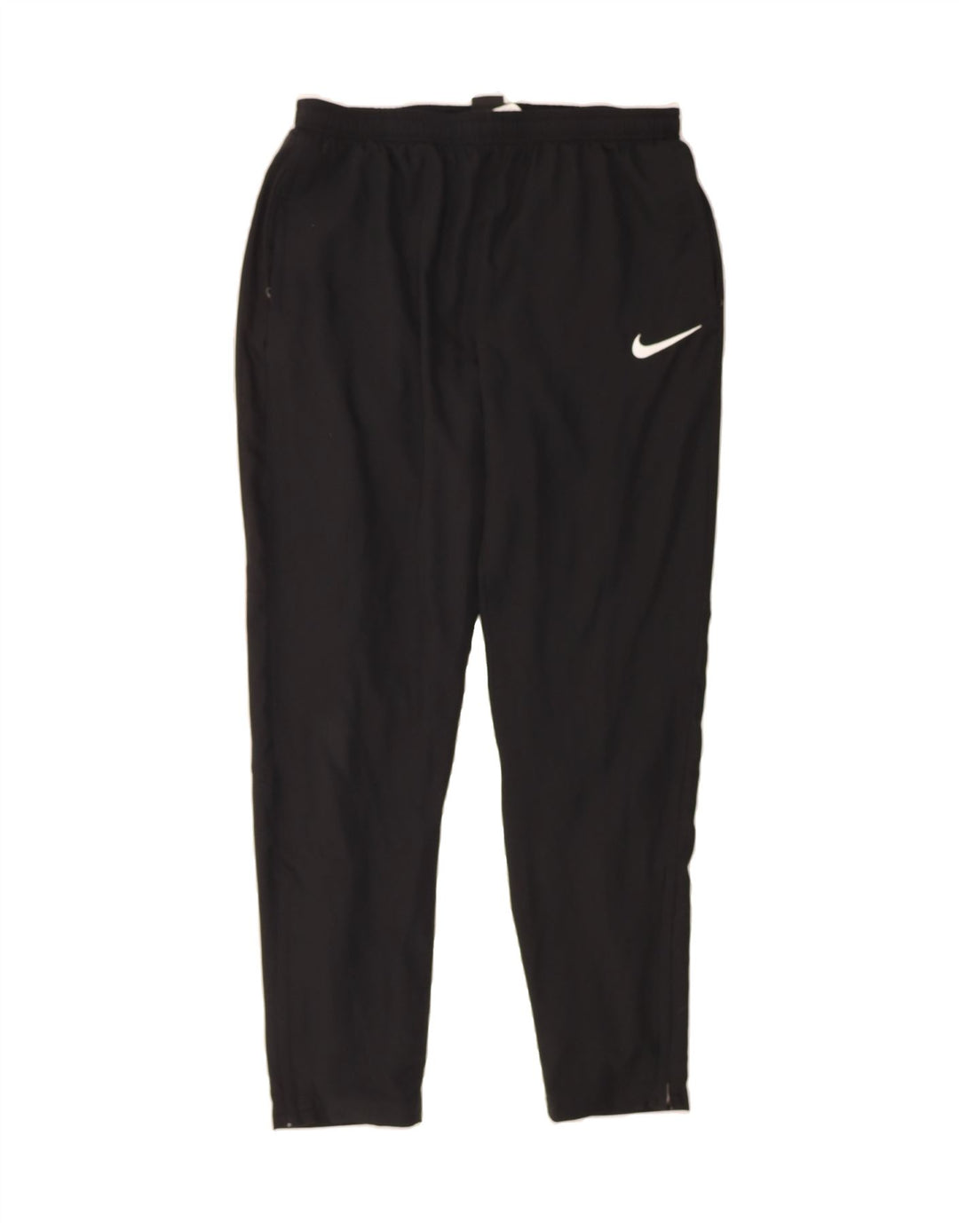 NIKE Womens Dri Fit Tracksuit Trousers UK 14 Large Black Polyester Vintage Nike and Second-Hand Nike from Messina Hembry 