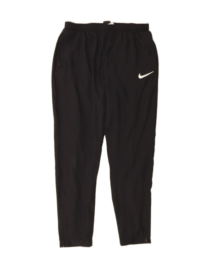 NIKE Womens Dri Fit Tracksuit Trousers UK 14 Large Black Polyester Vintage Nike and Second-Hand Nike from Messina Hembry 
