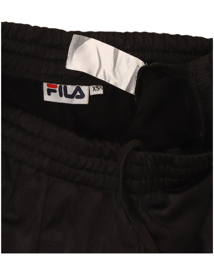 Fila Herre grafisk træningsdragt bukser XS sort polyester