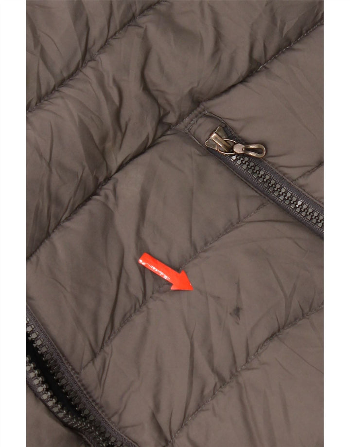 Colmar Polstret hættejakke til kvinder IT 44 Mellemgrå polyester