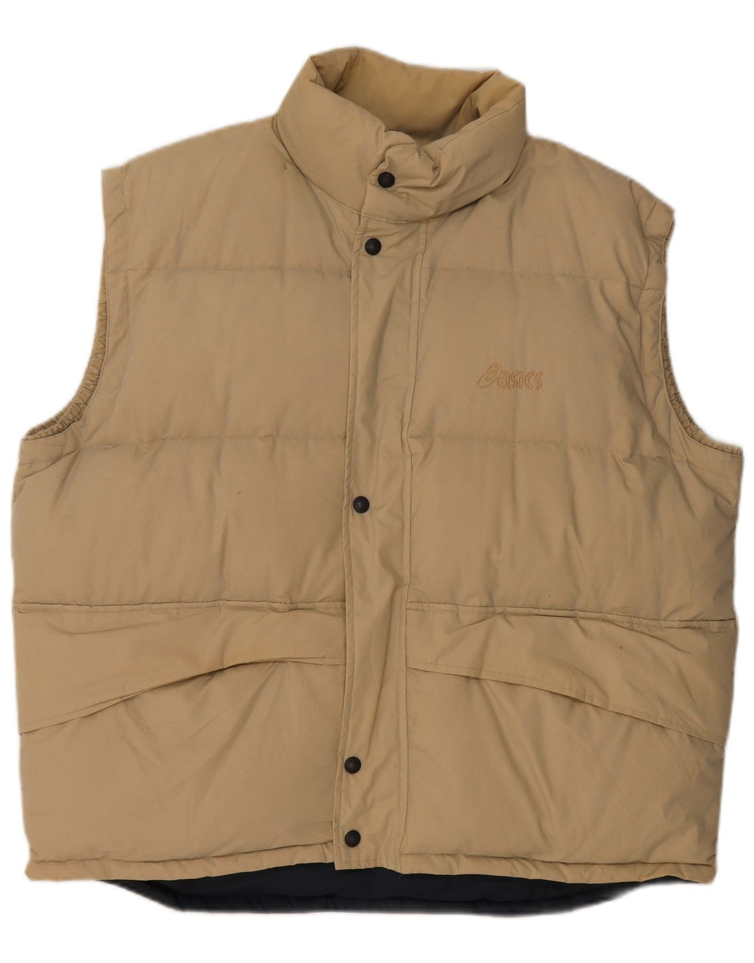 Asics Herre Polstret Gilet UK 42 XL Beige Polyester