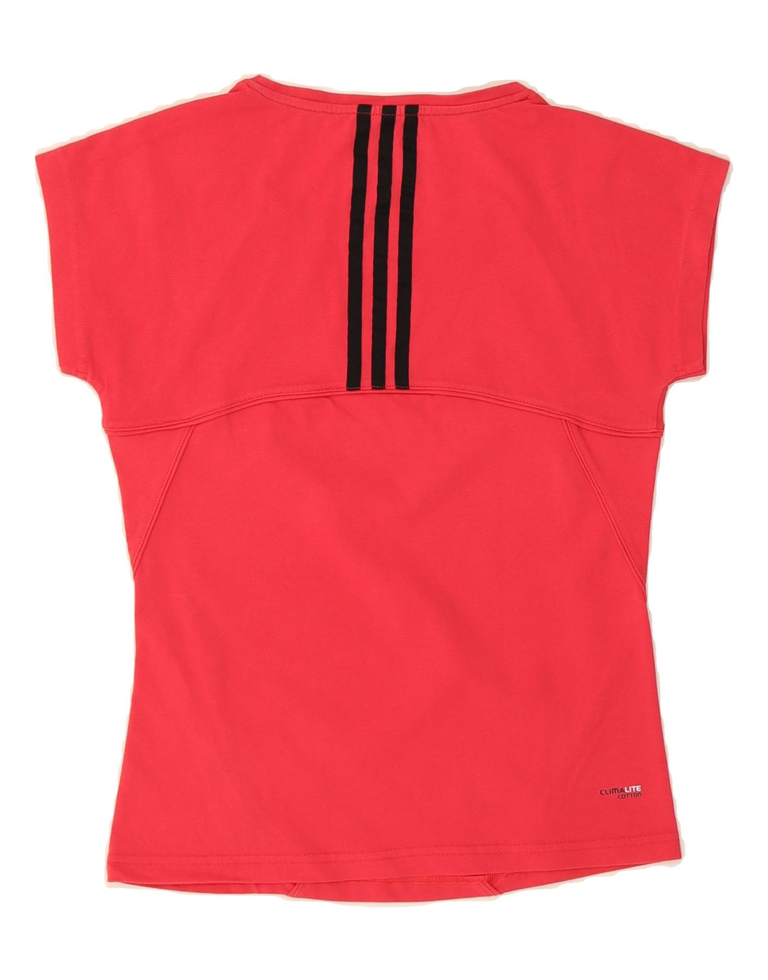 ADIDAS Womens Climalite T-Shirt Top UK 10 Small Pink Vintage Adidas and Second-Hand Adidas from Messina Hembry 