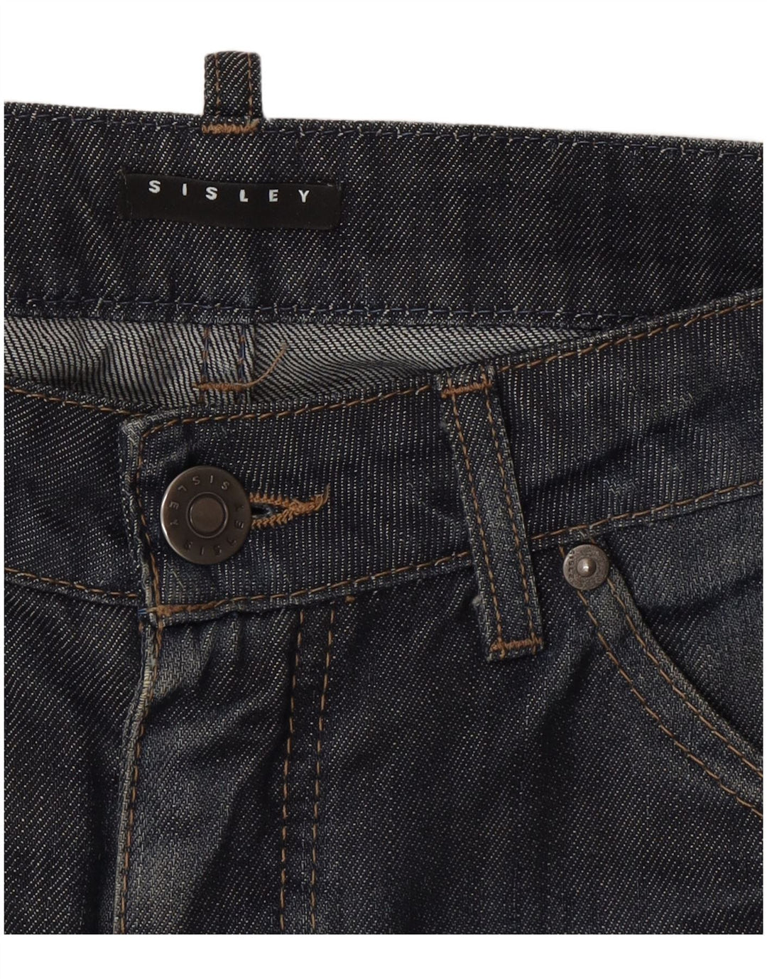 Sisley Dame Slim Jeans W30 L28 Blå