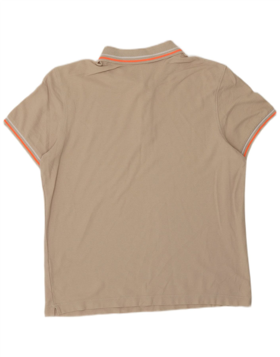 Lotto Herre Polo Shirt Stor Beige Bomuld