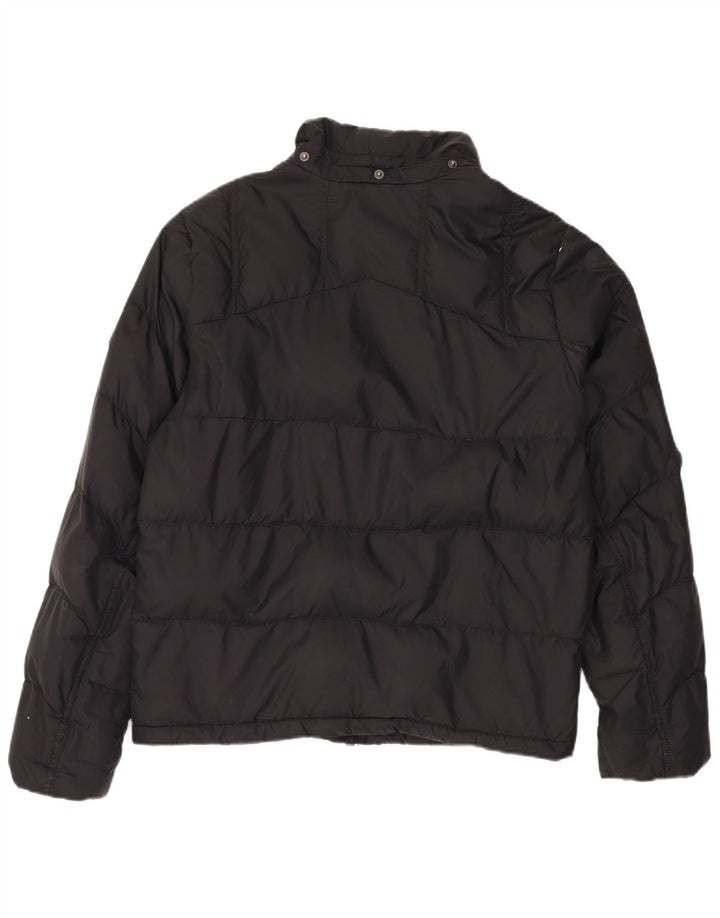 Tommy Hilfiger Herre Polstret Jakke UK 38 Medium Sort Nylon