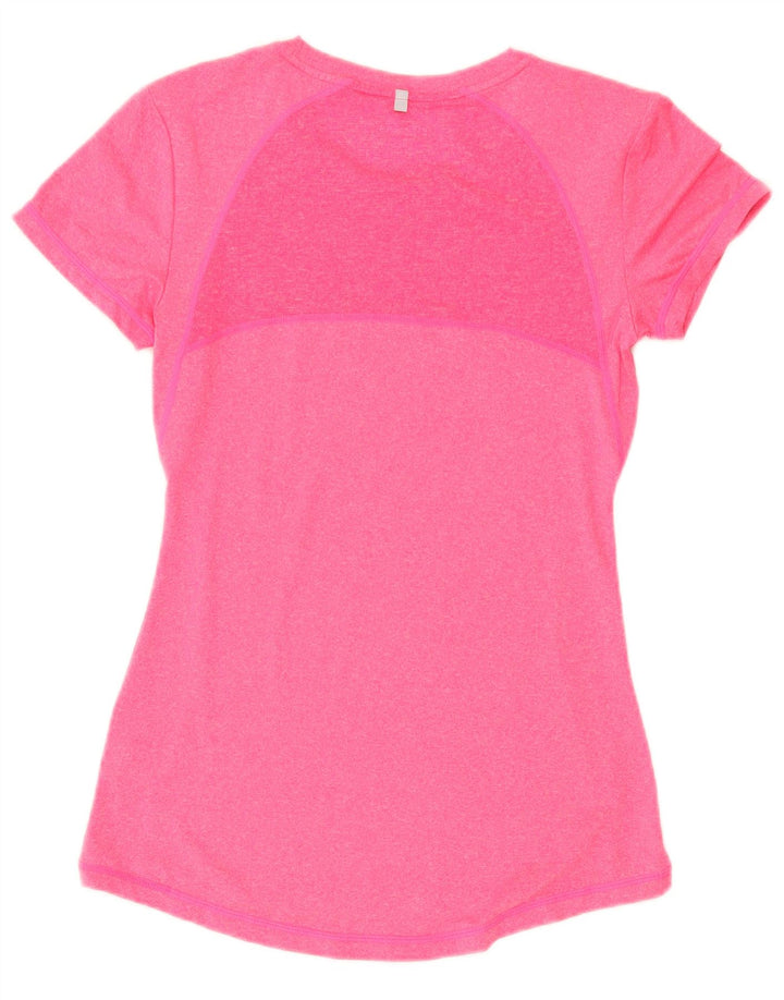 Ellesse Dame T-Shirt Top UK 10 Lille Pink Polyester