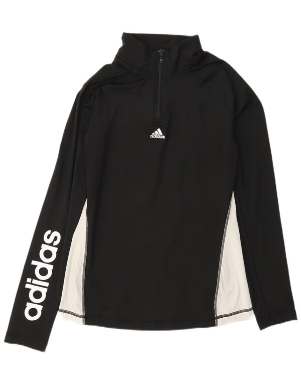 Adidas Graphic Pullover Træningsdragt Top UK 12/14 Medium Sort