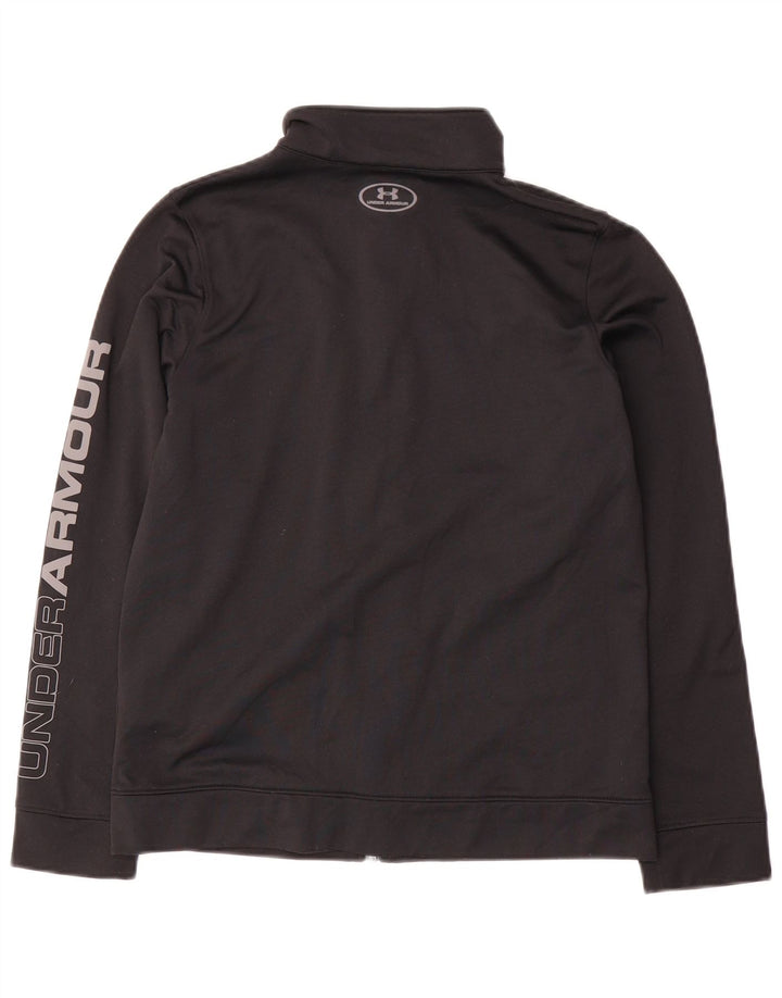 Under Armour Boys Træningsdragt Topjakke 11-12 År Stor Sort Polyester