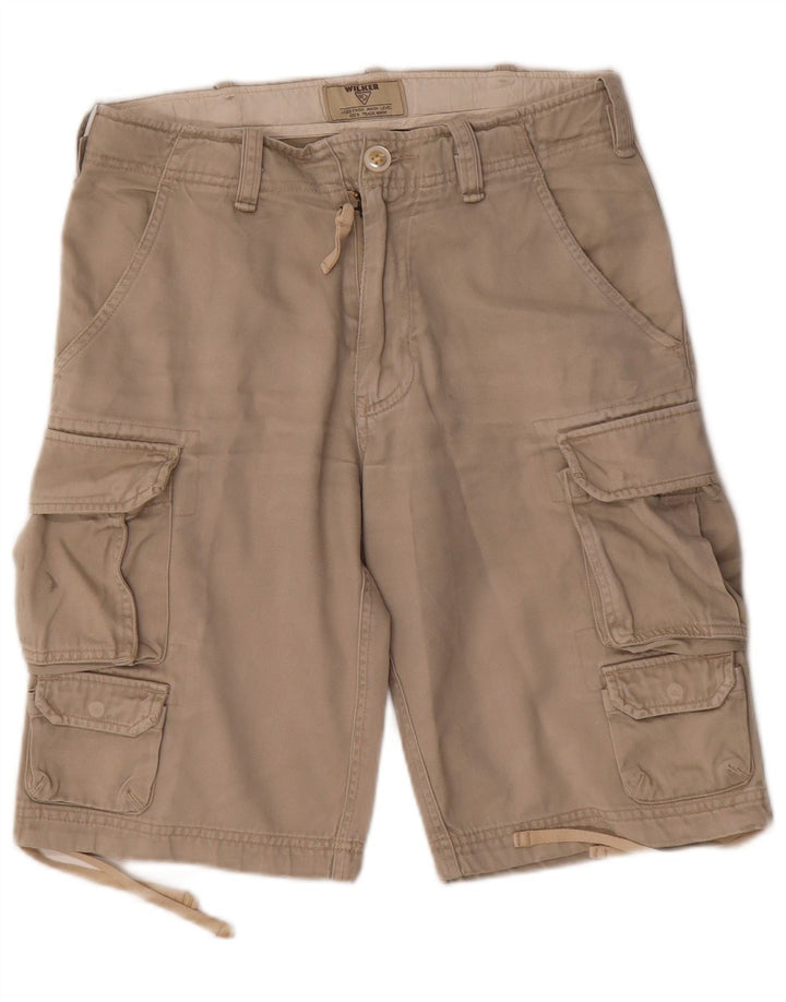 Wilker Herre Cargo Shorts W30 Medium Green