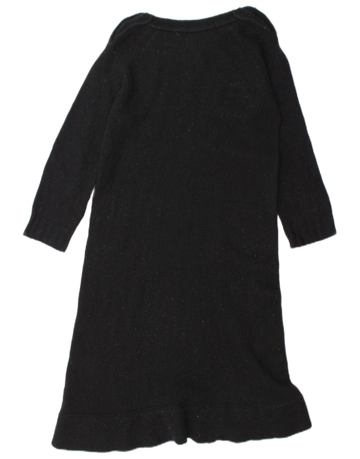 Zara Dame Jumper Dress UK 12 Medium Sort Uld