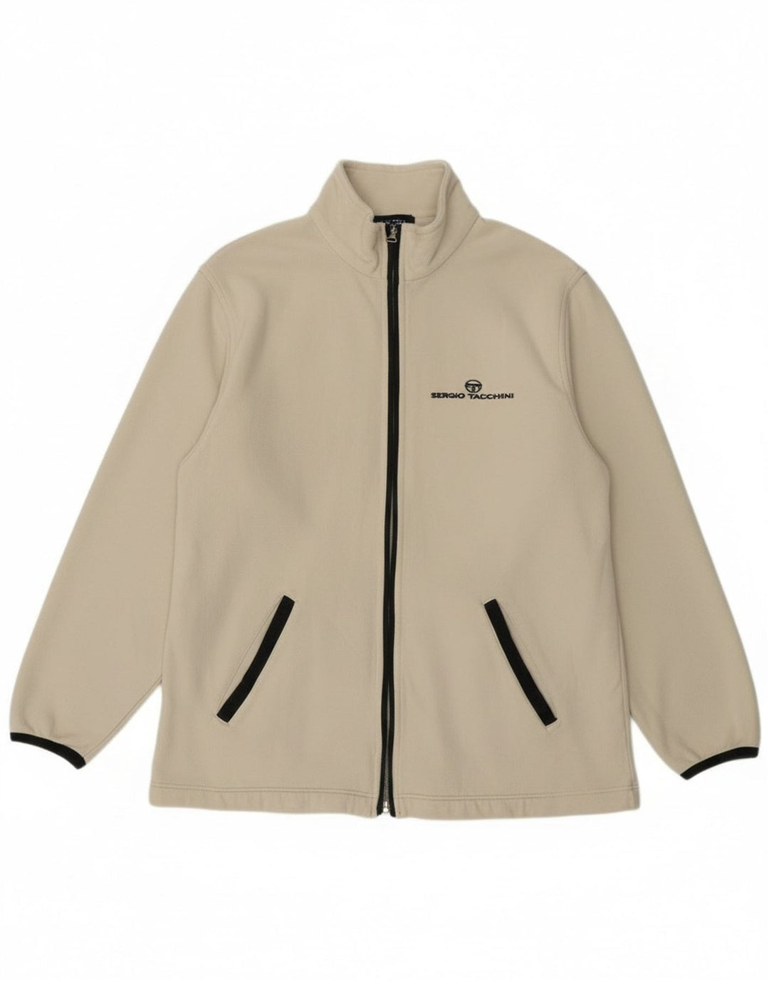 Sergio Tacchini Herre træningsdragt Topjakke Small Off White