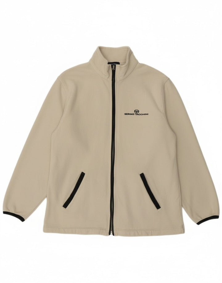 Sergio Tacchini Herre træningsdragt Topjakke Small Off White