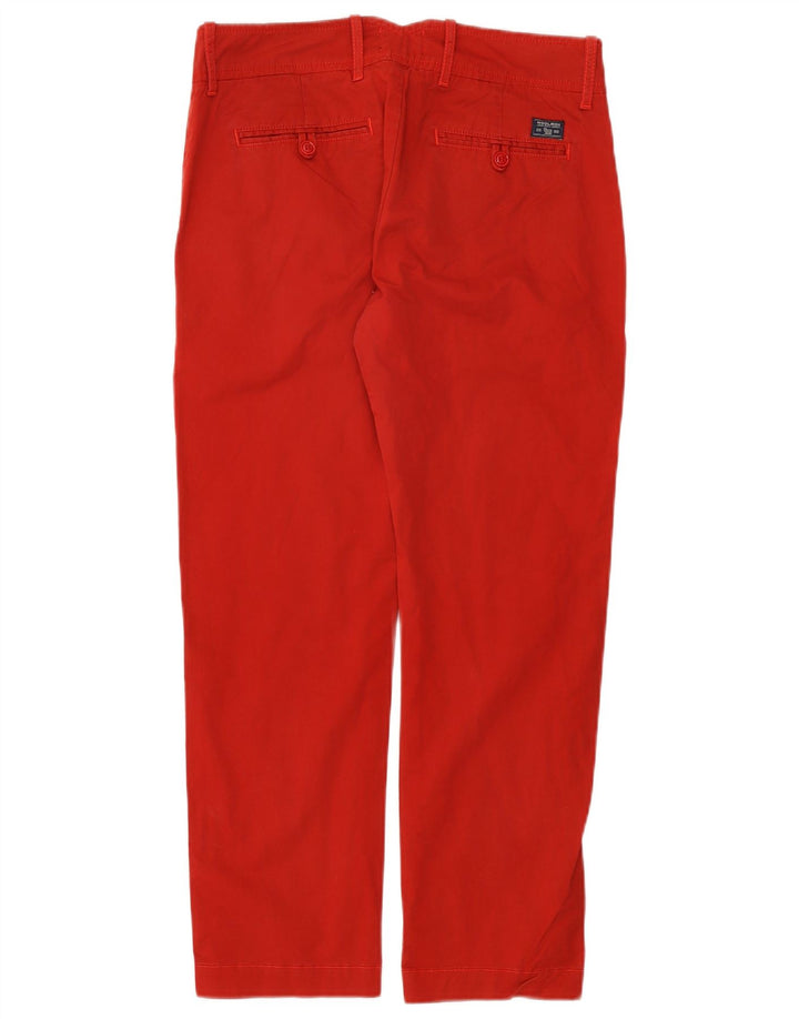 Woolrich Lige Chinobukser til kvinder W30 L27 Rød
