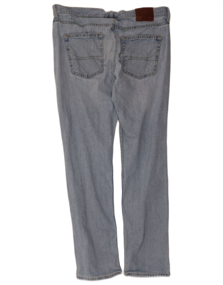 Hollister Slim Jeans til mænd W34 L30 blå bomuld