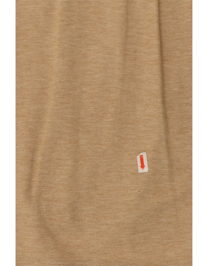 SERGIO TACCHINI Mens Polo Shirt Medium Beige Vintage Sergio Tacchini and Second-Hand Sergio Tacchini from Messina Hembry 