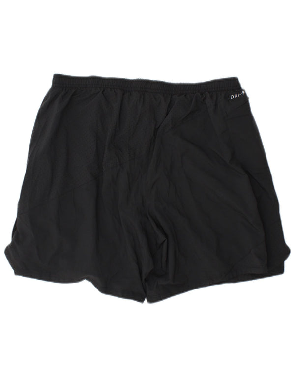 Nike Herre Dri Fit sportsshorts XL sort polyester