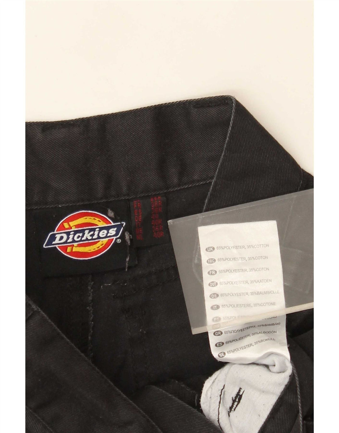 Dickies Herre Straight Cargo Bukser W26 L30 Sort Polyester