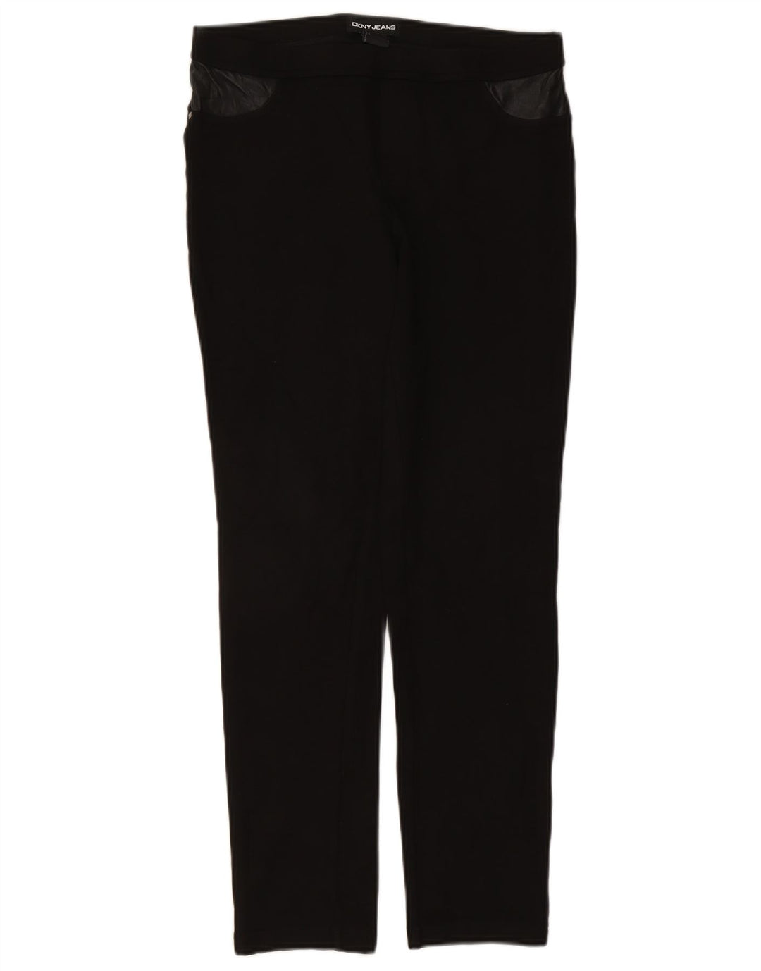 Dkny Dame Slim Casual Bukser Medium W30 L27 Sort Viscose