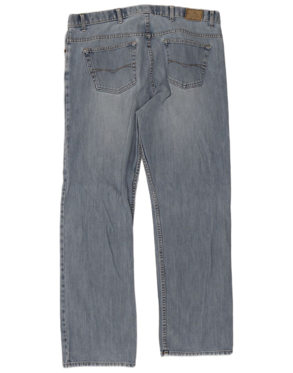 Marks & Spencer Herre Blue Harbor Straight Jeans W38 L31 Bomuld