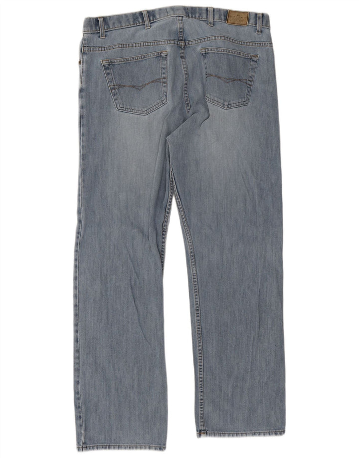 Marks & Spencer Herre Blue Harbor Straight Jeans W38 L31 Bomuld