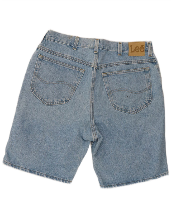 Lee Herre denimshorts W34 store blå bomuld