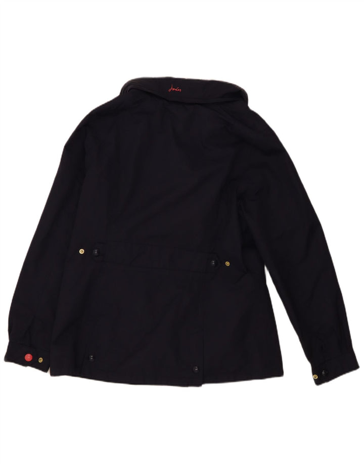 Joules Dame Regnjakke UK 12 Medium Navy Blue Polyamide
