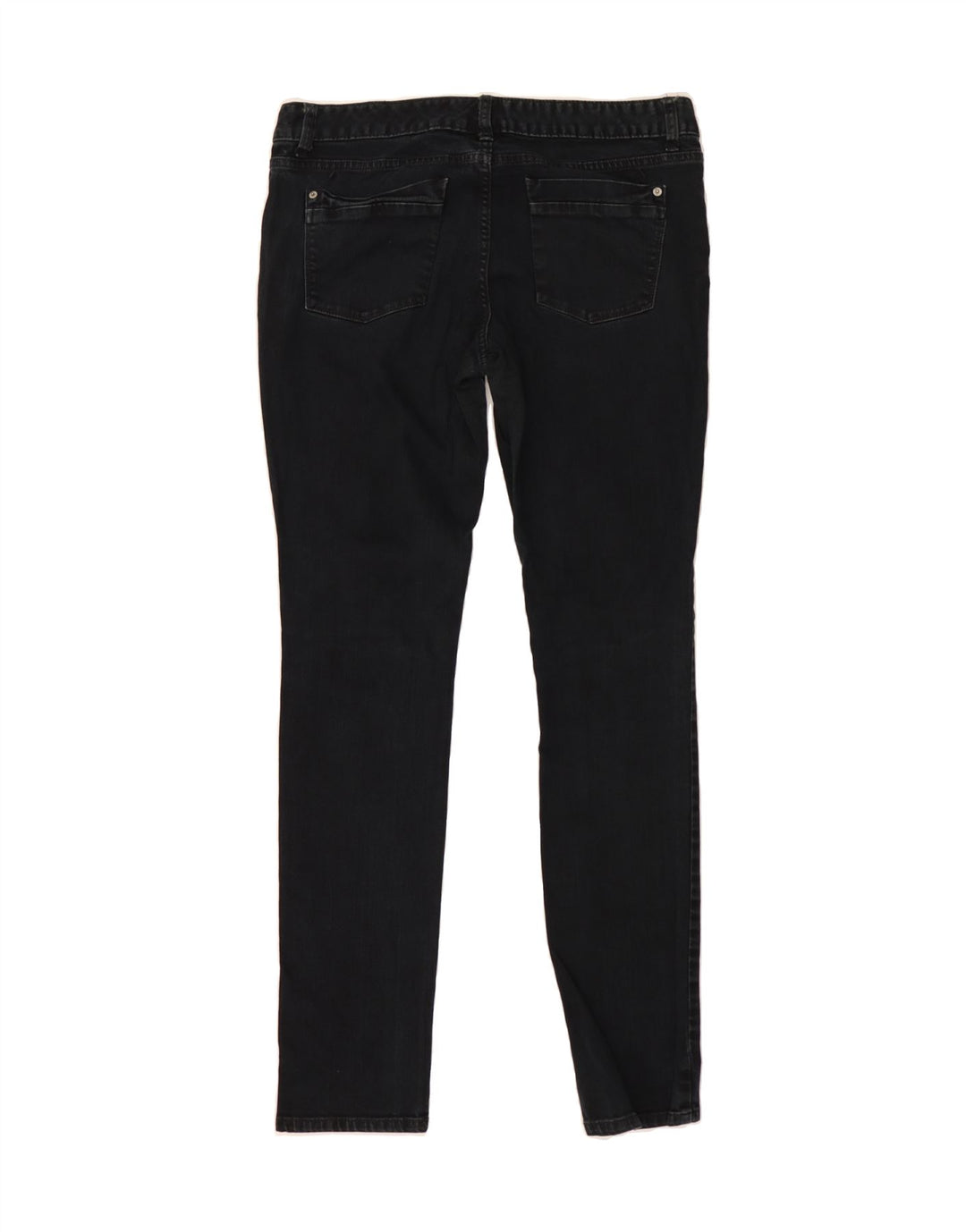 MOSSIMO Womens Skinny Jeans US 12 Large W34 L33 Black Cotton Vintage Mossimo and Second-Hand Mossimo from Messina Hembry 