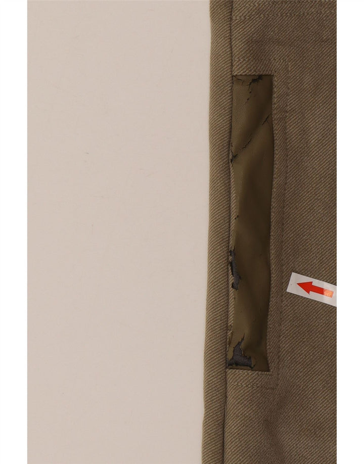 Zara Womens Shift Dress UK 16 Large Khaki