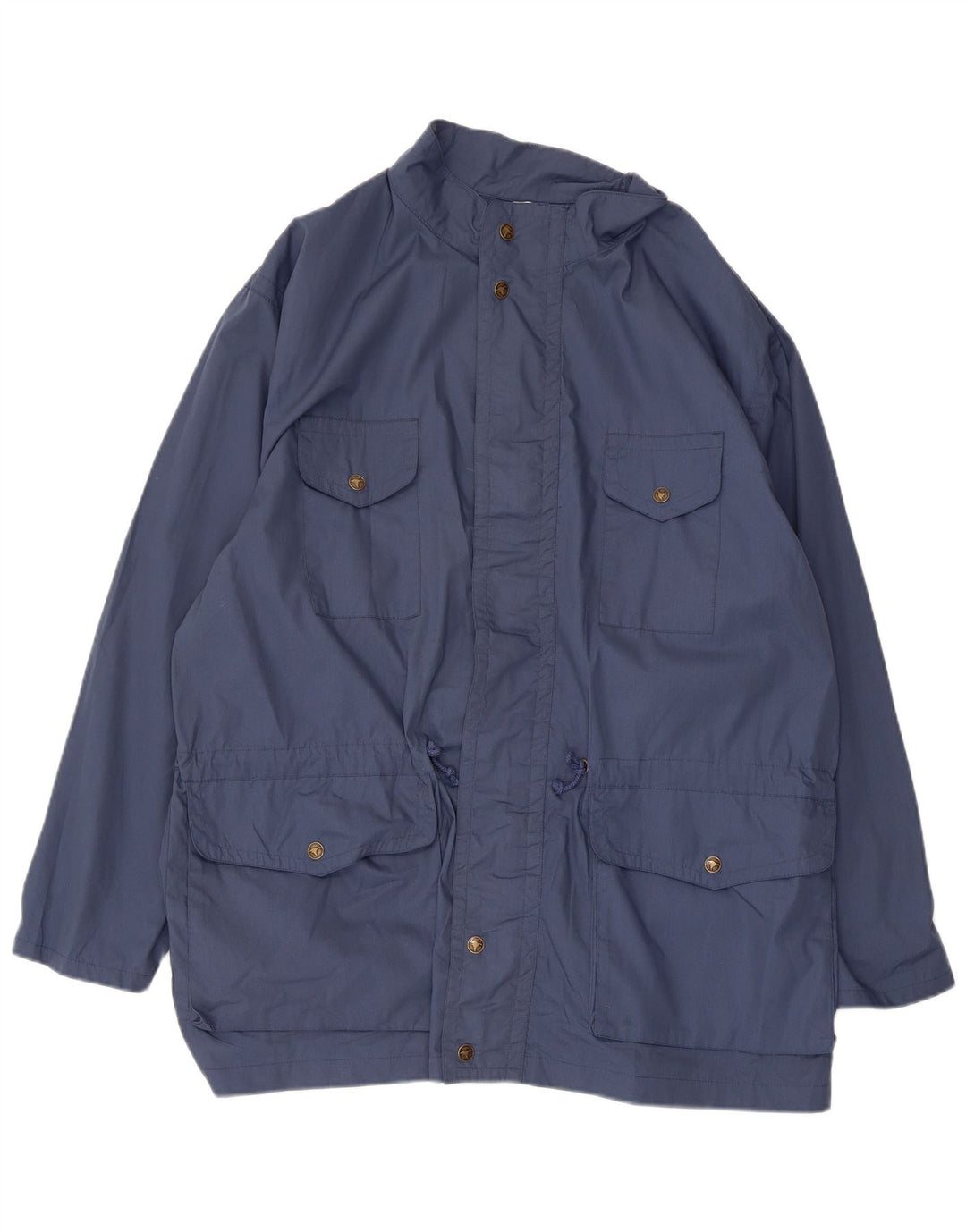 Vintage Herre Utility Jacket IT 52 XL Blå Polyester