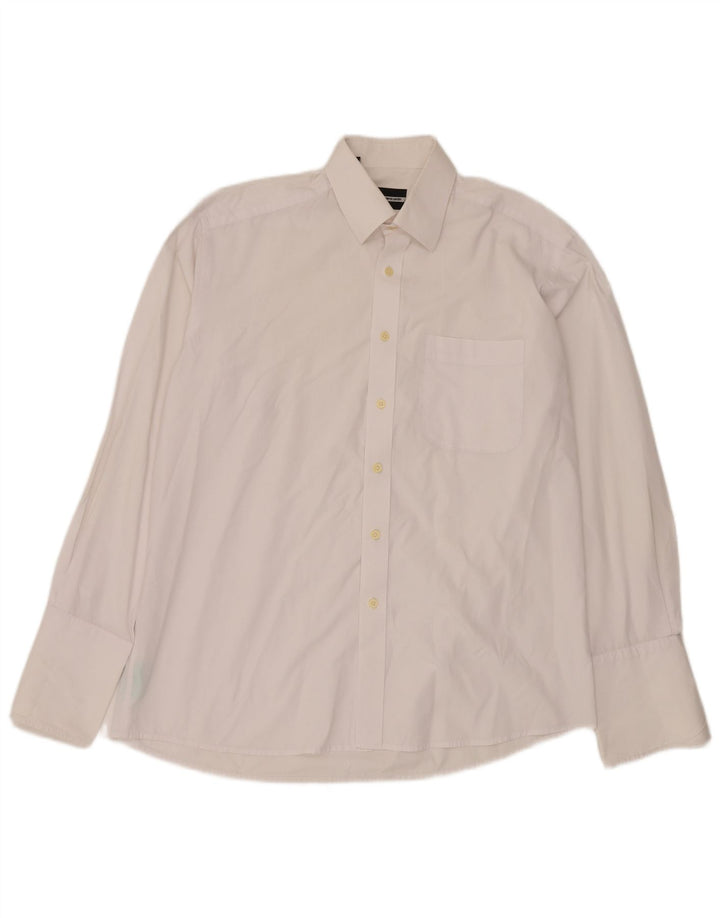 Pierre Cardin Herre formel skjorte str. 46 41 Stor hvid bomuld