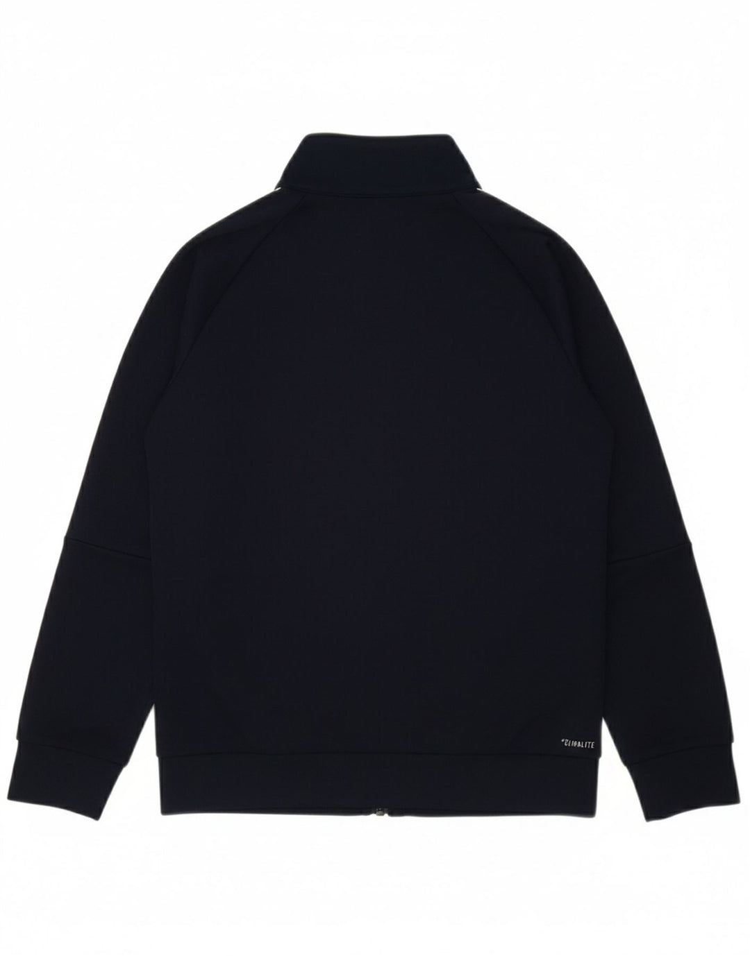 ADIDAS Boys Tracksuit Top Jacket 7-8 Years Navy Blue Polyester